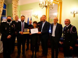 La municipalité reçoit le Label Employeur Partenaire Sapeurs-Pompiers Volontaires